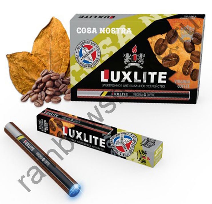 Электронная сигарета Luxlite Cosa Nostra Вирджиния и кофе (Virginia coffee)