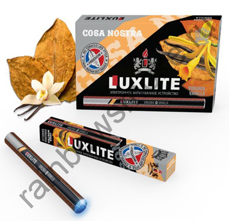 Электронная сигарета Luxlite Cosa Nostra Вирджиния и ваниль (Virginia vanilla)