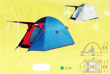 Палатка двухместная SCOUT