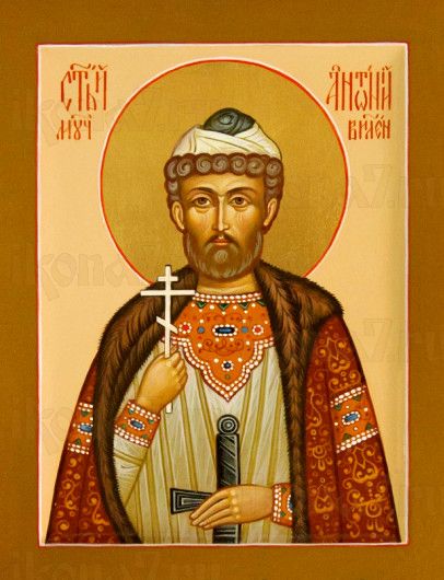 Икона Антоний Виленский (рукописная)