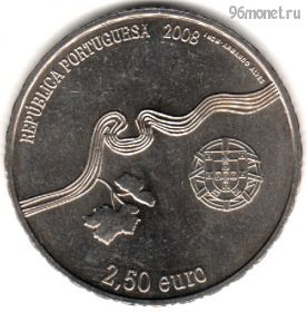 Португалия 2,5 евро 2008