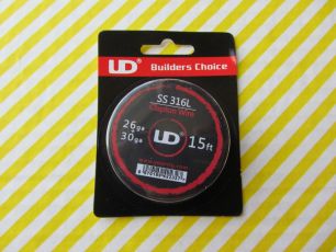 Youde UD SS 316L Clapton Wire 26ga+30ga