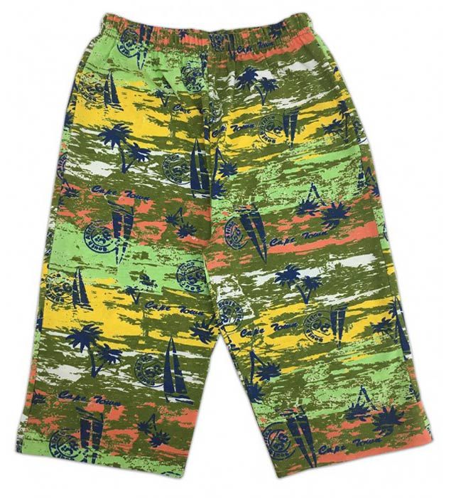 Яркие шорты для мальчика 2 лет Гавайи