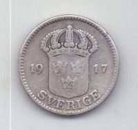 25 эре 1917 г. Швеция