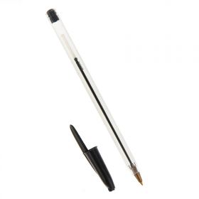 Ручка шариковая Стандарт "Silwerhof BASIC" черная, 0,7мм