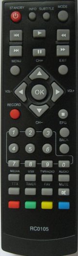 Пульт ДУ DVB-T2 SkyVision T2501
