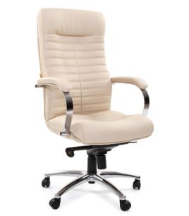 Кресло CHAIRMAN 480/beige для руководителя, экокожа, цвет бежевый