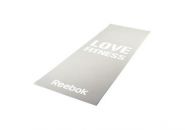Фитнес-мат тонкий Reebok Love (серый)  RAMT-11024GRL