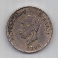 10 сантимов 1906 г. Гаити