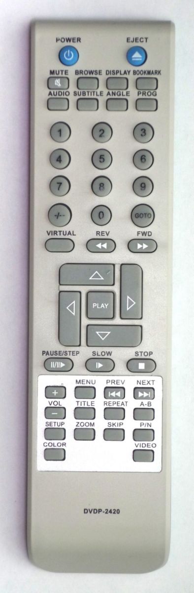 Elenberg DVDP-2417, DVDP-2420 пульт для DVD-плеера