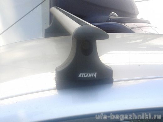 Багажник на крышу Mazda CX-7, Атлант, крыловидные аэродуги