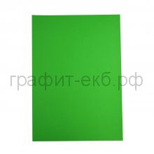 Бумага цв.А4 130гр/м2 зеленый изумрудный 6454/25