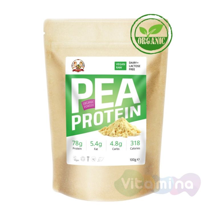 Organic Гороховый протеин (Pea protein), 100 г