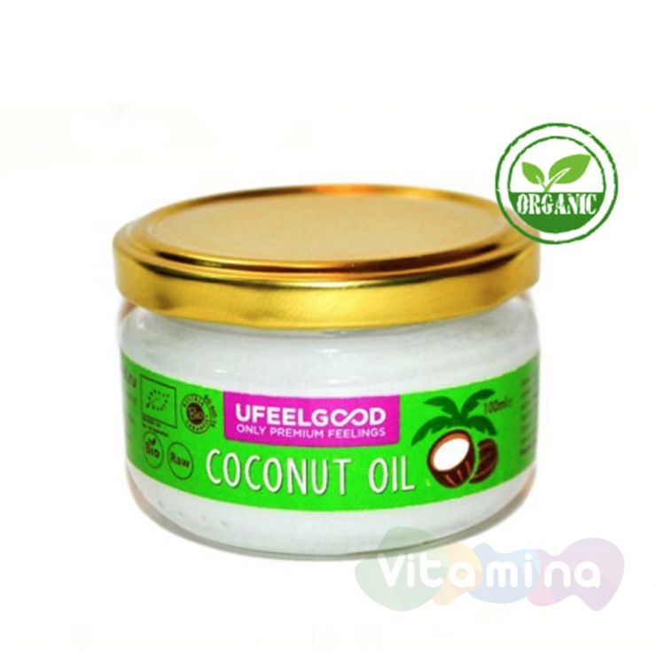 Organic Кокосовое масло, холодный отжим (Coconut premium oil)