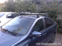 Багажник на крышу Lada Granta sedan / liftback, Атлант, крыловидные дуги, опора Е