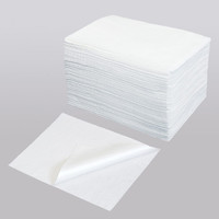 Салфетки бумажные одноразовые белые уп./100 шт.