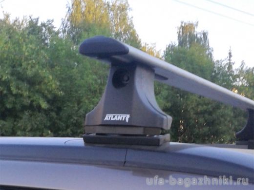 Багажник на крышу на Suzuki Grand Vitara (Атлант, Россия), крыловидные дуги