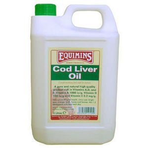 Equimins Cod Liver Oil - Масло из печени трески с витаминами. 2,5 литра