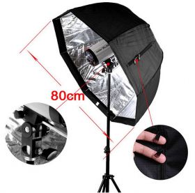 Зонтик октобокс 80 см для фото и видео (без стойки)