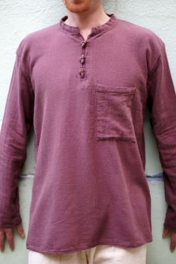 Мужская рубашка из холщевой ткани, большие размеры и разные цвета