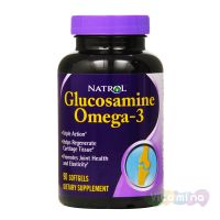 Natrol Glucosamine Omega-3 (Глюкозамин с Омега 3)