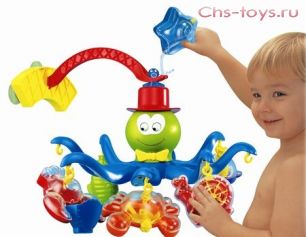 Игрушка для ванной Веселый осьминожка