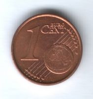 1 евроцент 1999 г. Франция