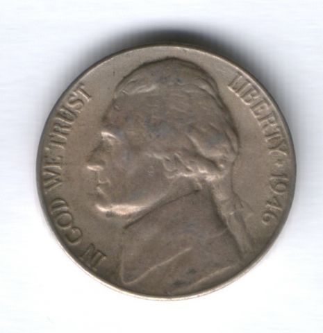 5 центов 1946 г. D США