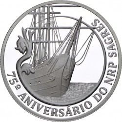 75-лет учебному кораблю «Сагреш»2,5 евро Португалия 2012