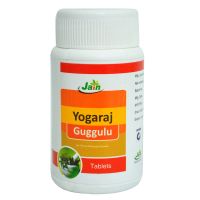 Йогарадж Гуггул для суставов и костей Джайн Аюрведик / Jain Ayurvedic Yograj Guggul