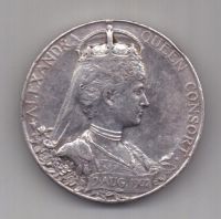 медаль 1902 г. Великобритания