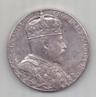 медаль 1902 г. Великобритания