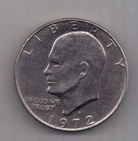 1 доллар 1972 г. США