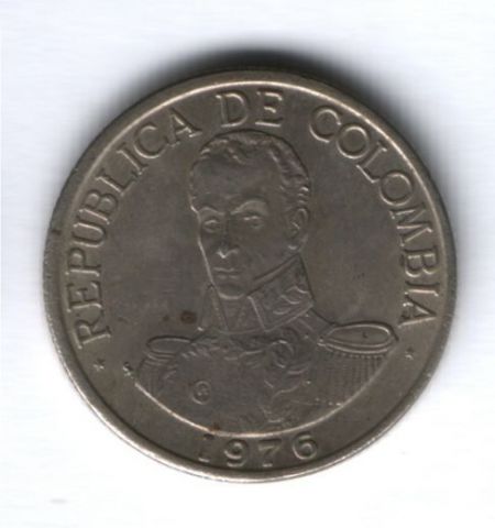 1 песо 1975 г. Колумбия