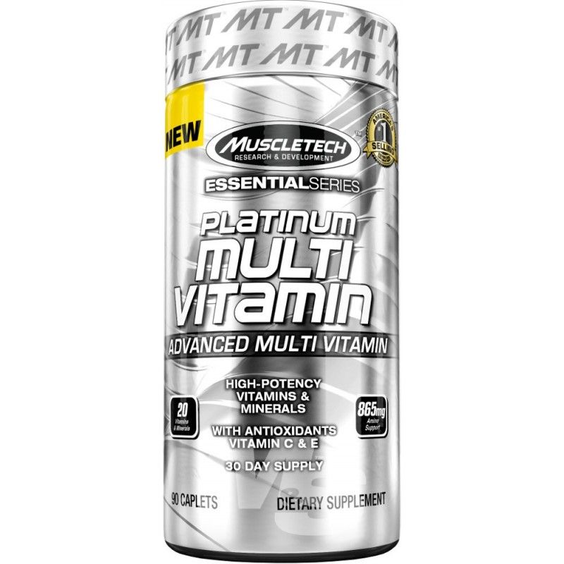 MuscleTech Platinum Multivitamin 90 caplet