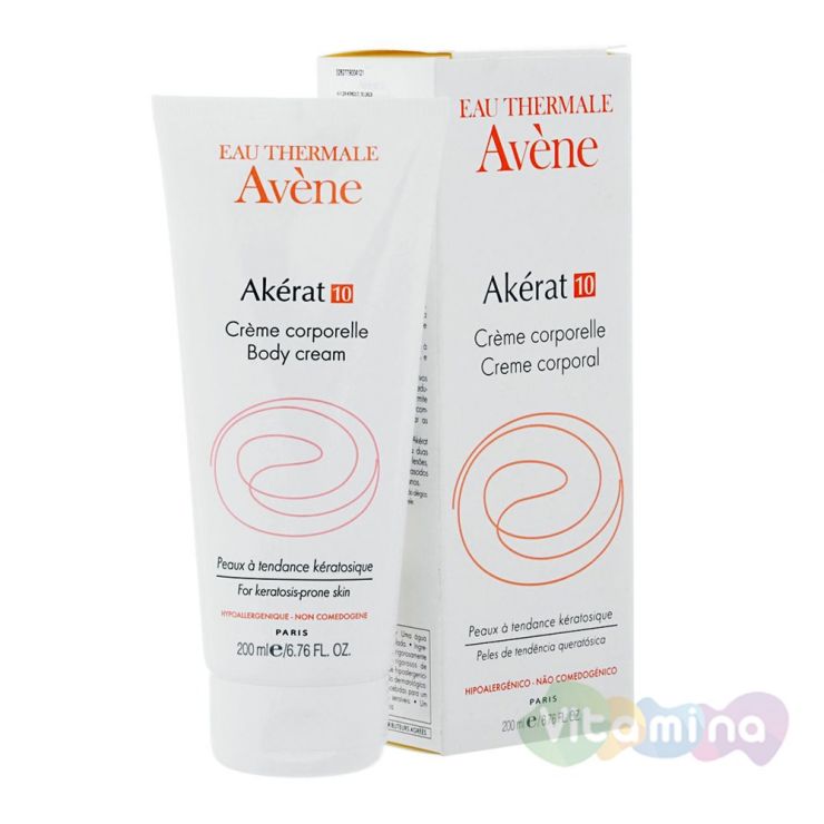 Avene Акерат Интенсивный увлажняющий крем для тела для очень сухой кожи, склонной к шелушению