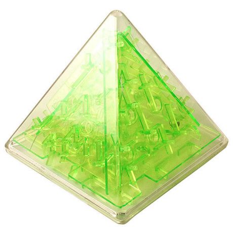 Головоломка Пирамида зеленая