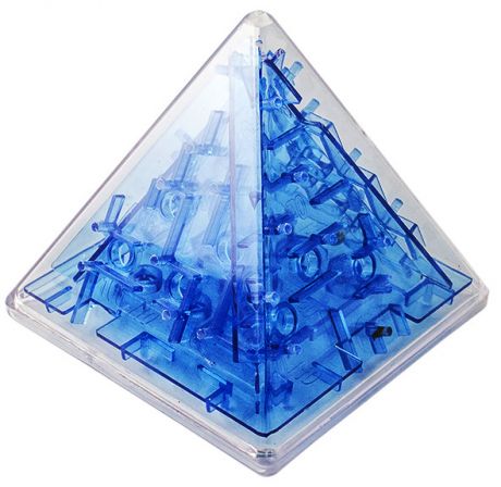 Головоломка Пирамида синяя