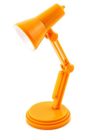 Светильник для чтения книг  Лампа оранжевая