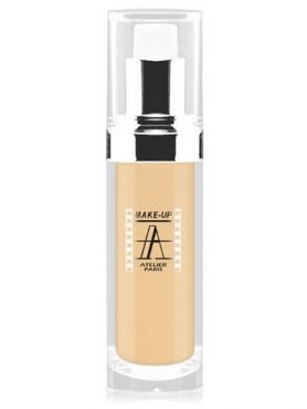 Make-Up Atelier Paris Fluid Foundation Gilded FLW1Y Yellow clear