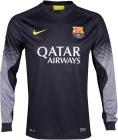 Барселона свитер вратарский домашний 2013-14 / Barcelona Home Goalkeeper Shirt