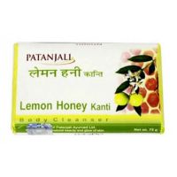 Мыло для лица и тела Лимон&Мед Патанджали Аюрведа / Divya Patanjali Kanti Lemon Honey Soap