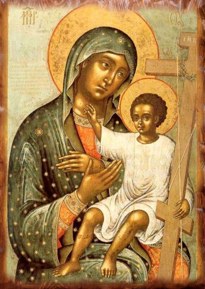 Новоникитинская икона Божией Матери (копия старинной)