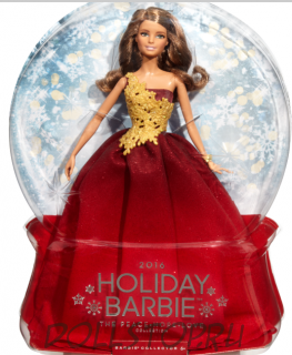 Коллекционная кукла Праздничная Барби 2016 - 2016 Holiday Barbie Doll