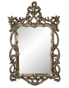Зеркало в резной раме Floret Silver