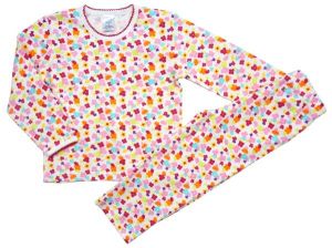 Пижама для девочки в мелкий цветочек