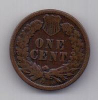 1 цент 1891 г. США