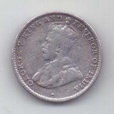 10 центов 1924 г. Цейлон . Великобритания