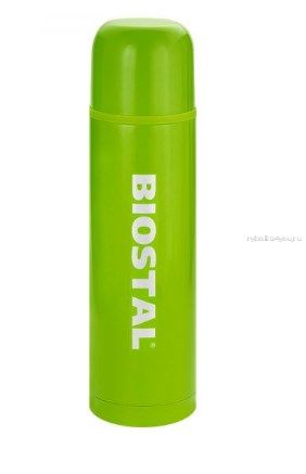 Термос BIOSTAL NB750C-G с двойной колбой цветной зеленый (узкое горло)0,75 л
