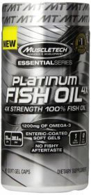 MuscleTech Platinum 100% Fish Oil 100 капсул (Омега-3)
